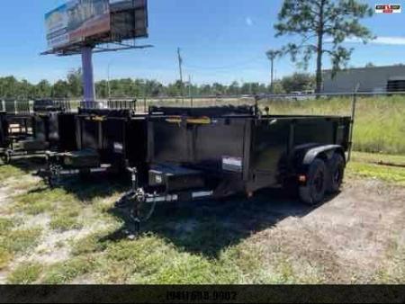 New 2026 TRIPLE CROWN TRAILERS 6' x 12' Heavy Duty 10K Dump Trailer