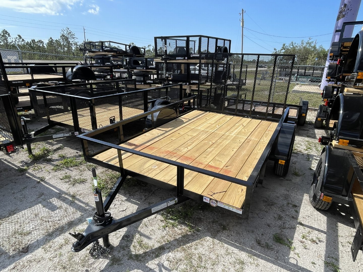New 2026 TRIPLE CROWN TRAILERS 6'4" x 10' Utility Trailer
