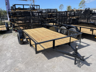 New 2025 TRIPLE CROWN TRAILERS 6'4" x 12' Utility Trailer