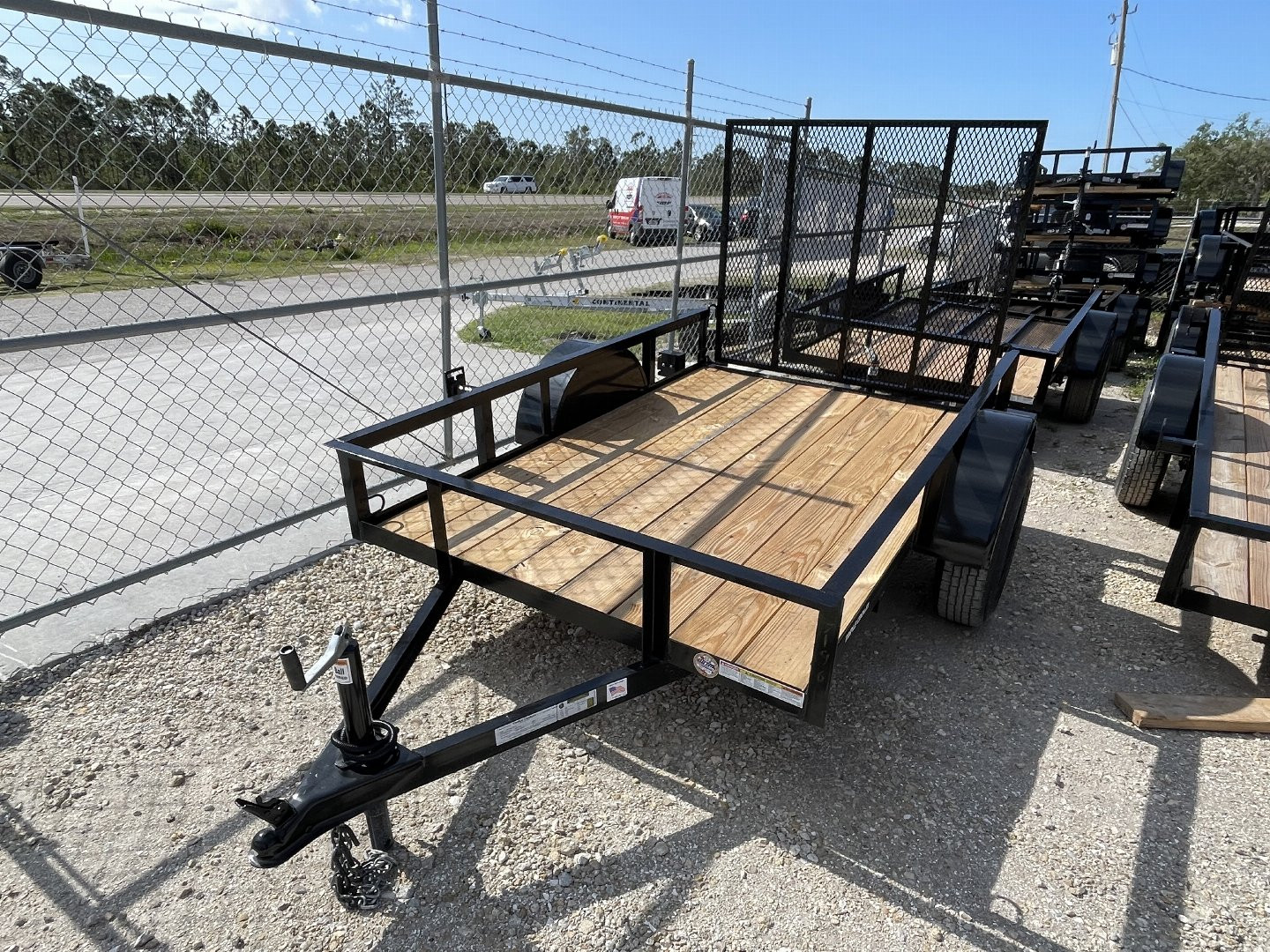 New 2025 TRIPLE CROWN TRAILERS 5' x 8' Utility Trailer