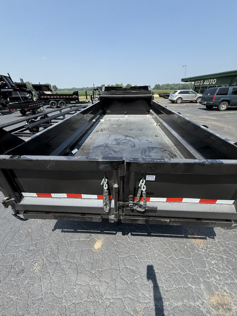 New 2025 Sure-Trac 82X16 GOOSENECK HEAVY DUTY LOW PROFILE 16K Dump Trailer