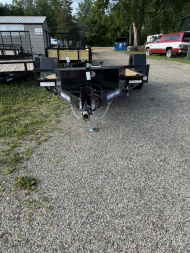 New 2025 Sure-Trac 78 X12' 10K SA Tilt Trailer