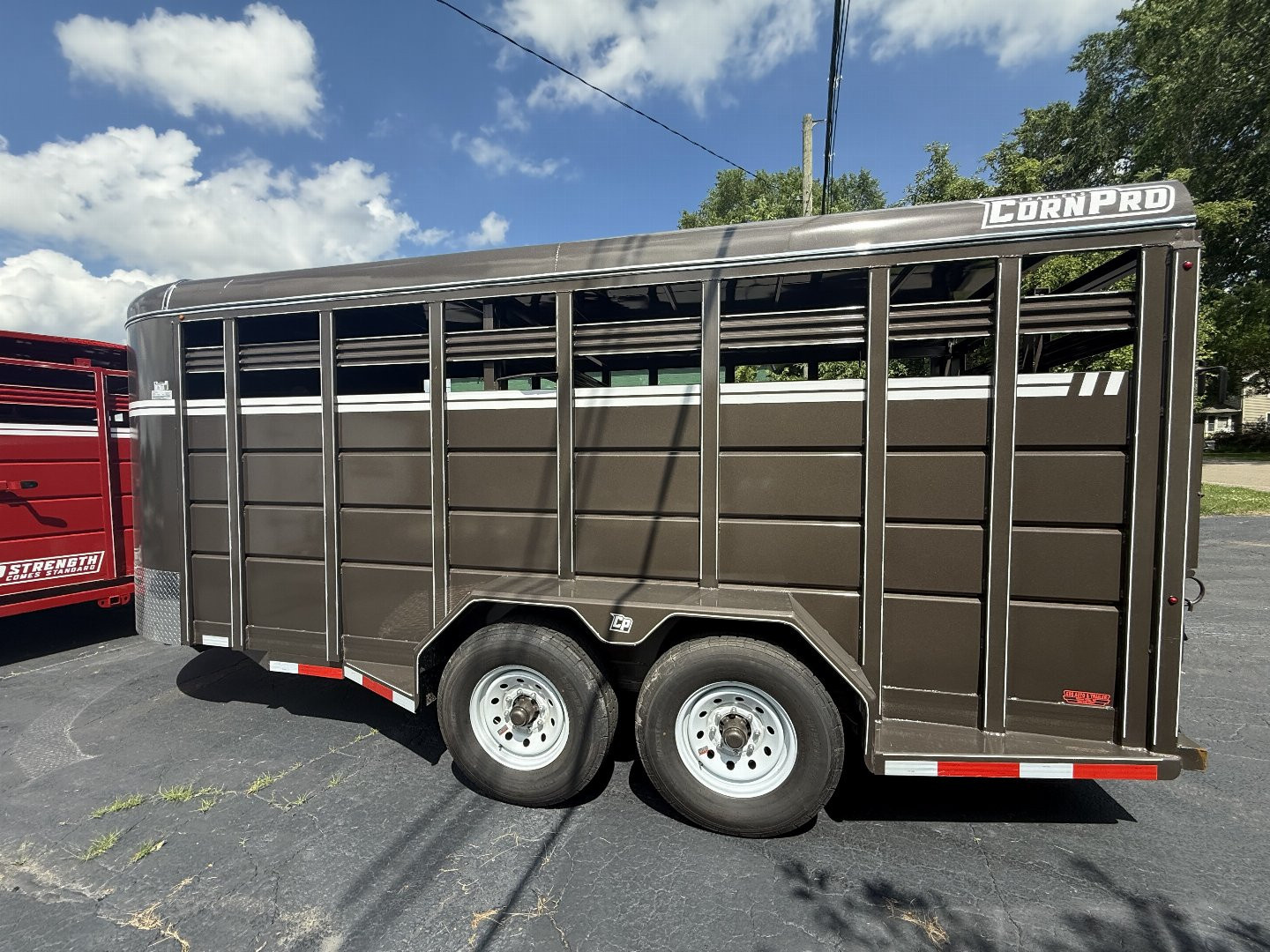 Corn Pro Rv New 2025 CornPro SB-18 7S Stock Trailer for sale in Union City, MI