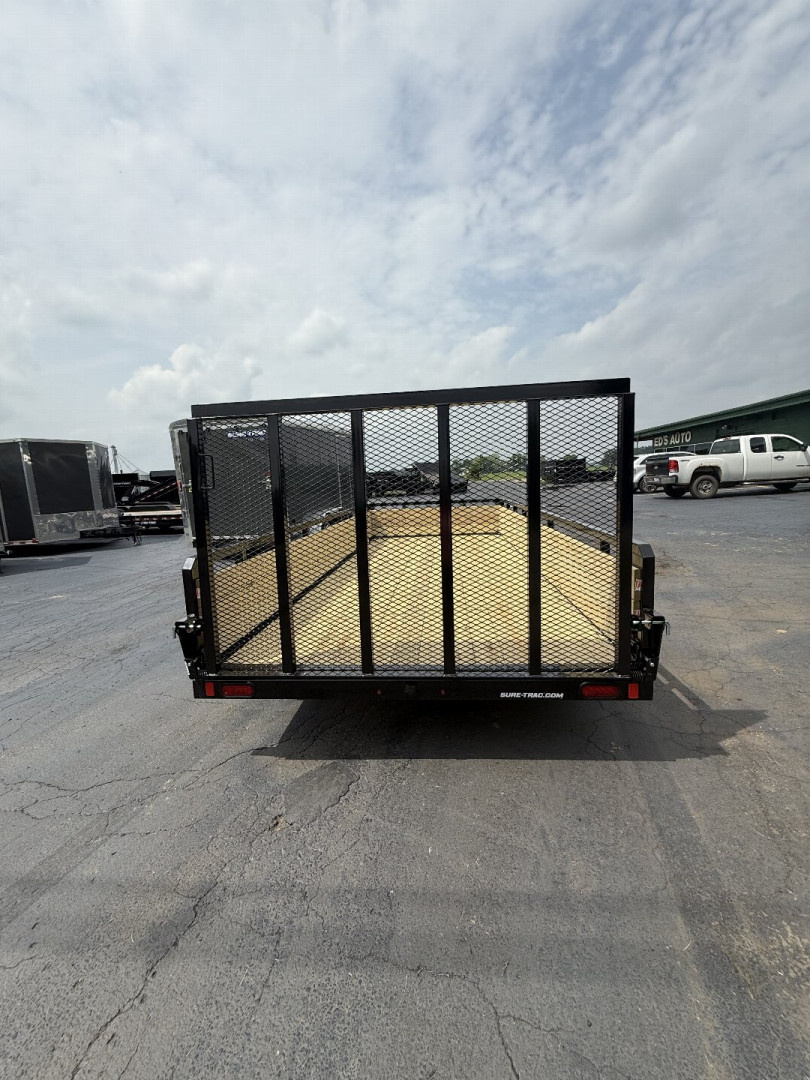 New 2025 Sure-Trac 7X16 3 BOARD 7K Utility Trailer