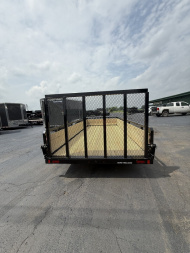 New 2025 Sure-Trac 7X16 3 BOARD 7K Utility Trailer