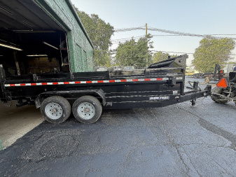 New 2025 Sure-Trac 82X16 16K Dump Trailer