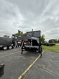 New 2025 Sure-Trac 82X16 GOOSENECK 14K Dump Trailer
