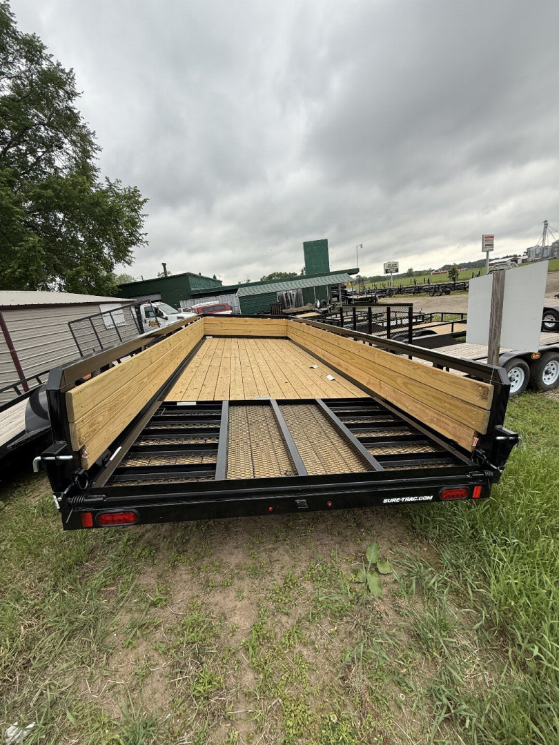 New 2025 Sure-Trac STUTB8220-BP-100 Landscape Trailer