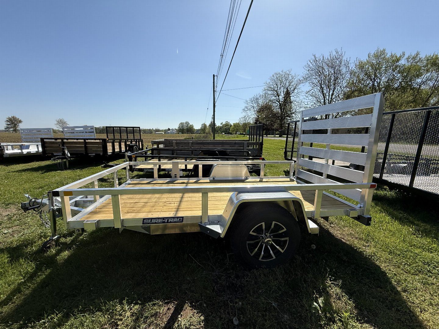 New 2025 Sure-Trac ST6210TA-A-030 Utility Trailer