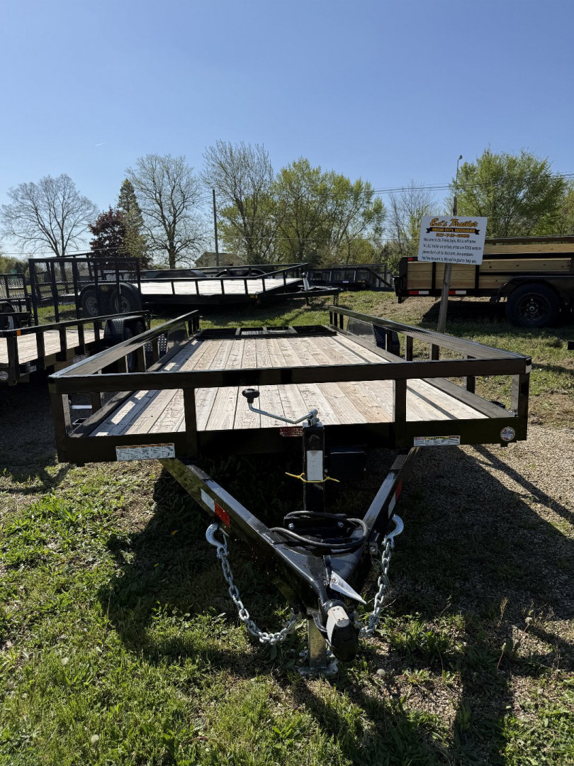 New 7X20 10K 2024 Sure-Trac ST8220TAT-B-100 Landscape Trailer