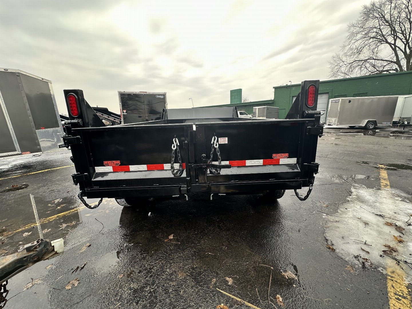 New 6X10 7K 2025 Sure-Trac ST7210D1R-B-070 Dump Trailer