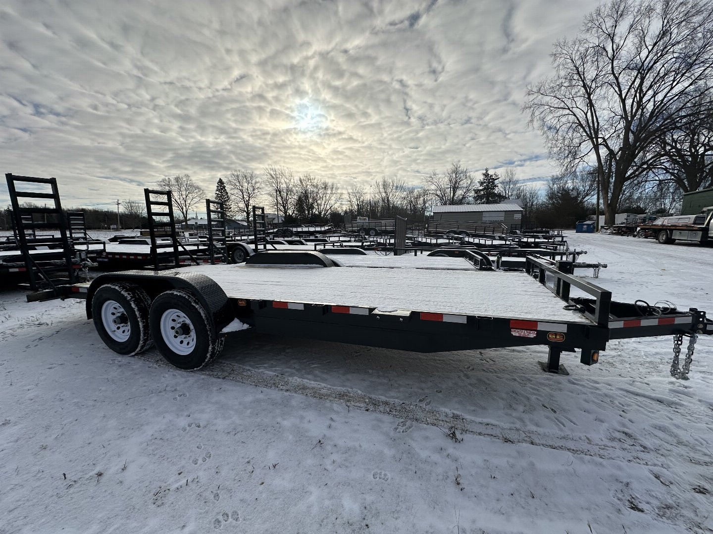 New 20' 14K 2025 GE Trailers MT202A Equipment Trailer