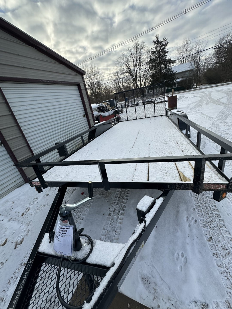 New 7X16 7K 2025 GE Trailers LT162A Landscape Trailer