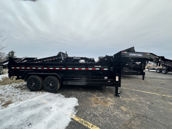 New 82x16 GOOSENECK 14K 2025 Sure-Trac Dump Trailer
