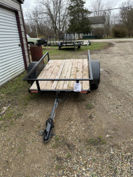 New 4X6 2023 GE Trailers UT61A Tilt Trailer