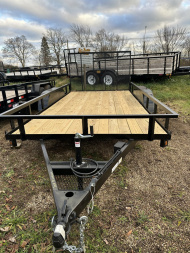 New 7X14 7K 2025 GE Trailers LT142A Landscape Trailer