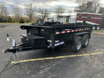New 5X10 LOW PROFILE 7K 2025 Sure-Trac Dump Trailer