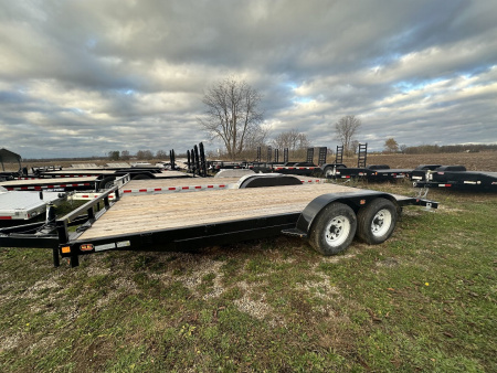 New 18' 10K 2024 GE Trailers Car Hauler