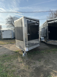New 7x23 7K 2023 Cargo Express CASQA7.0X23TE2FF Snowmobile Trailer
