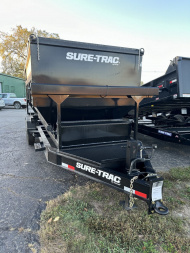 New 16' CARRIER 17.6K 2025 SURE-TRAC NSTBRC8216-BP-176 Roll Off CARRIER