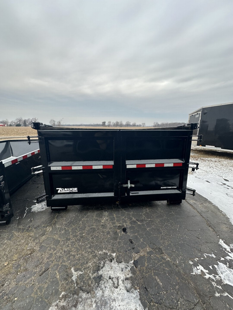 New 14'/16' BIN Sure-Trac Dump Bins & Flat Deck