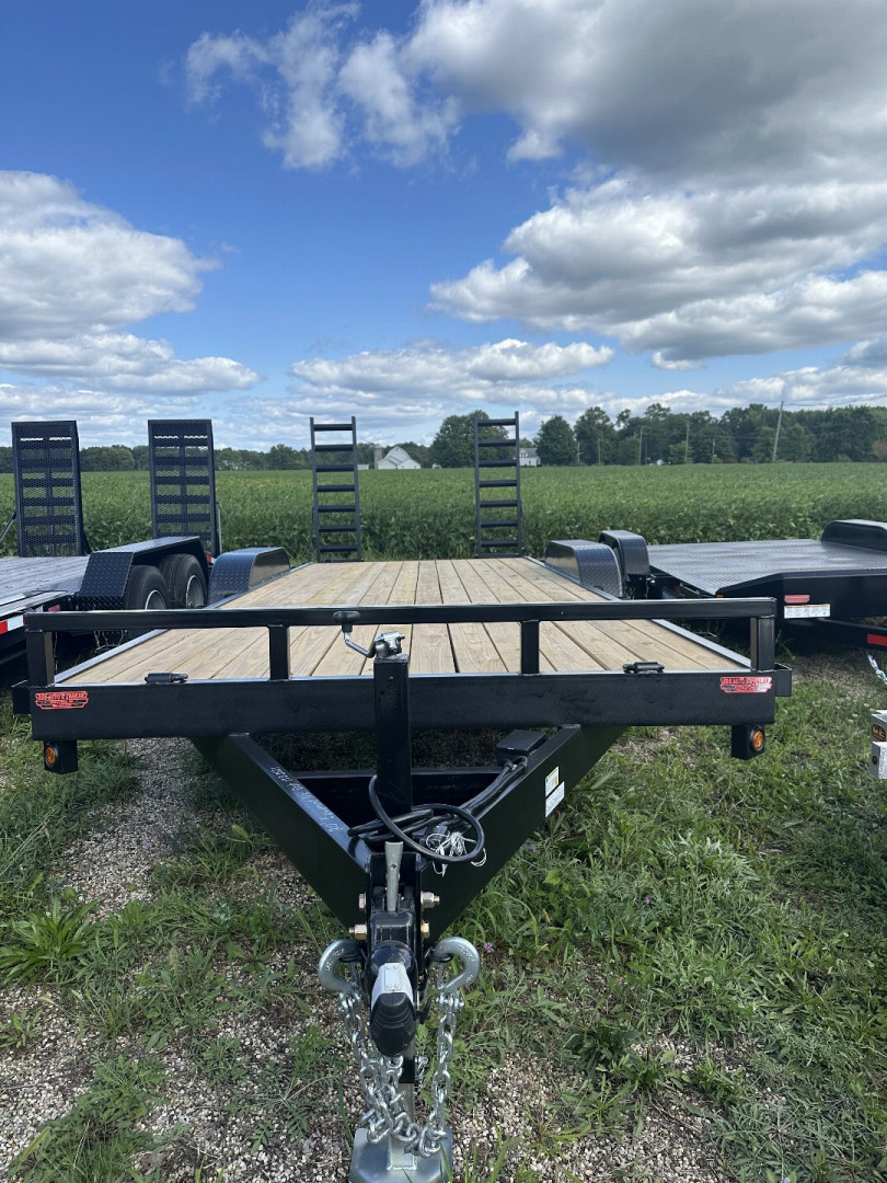 New 20' 2025 GE Trailers MT202TA-3 Equipment Trailer