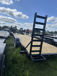 New 20' 2025 GE Trailers MT202TA-3 Equipment Trailer