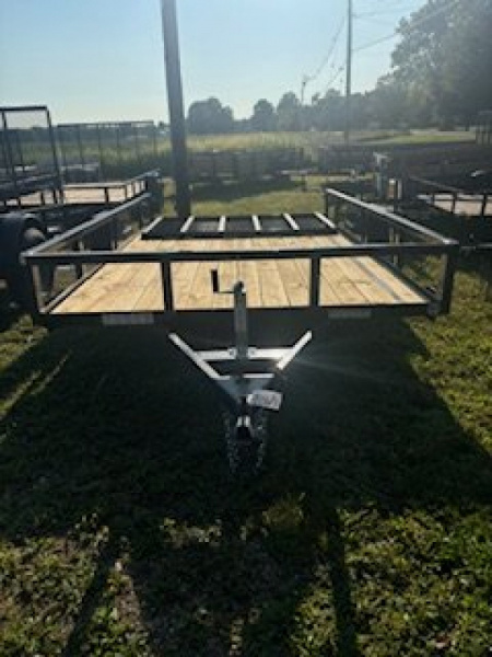 New 7x12 2025 Sure-Trac TUBE TOP Utility Trailer