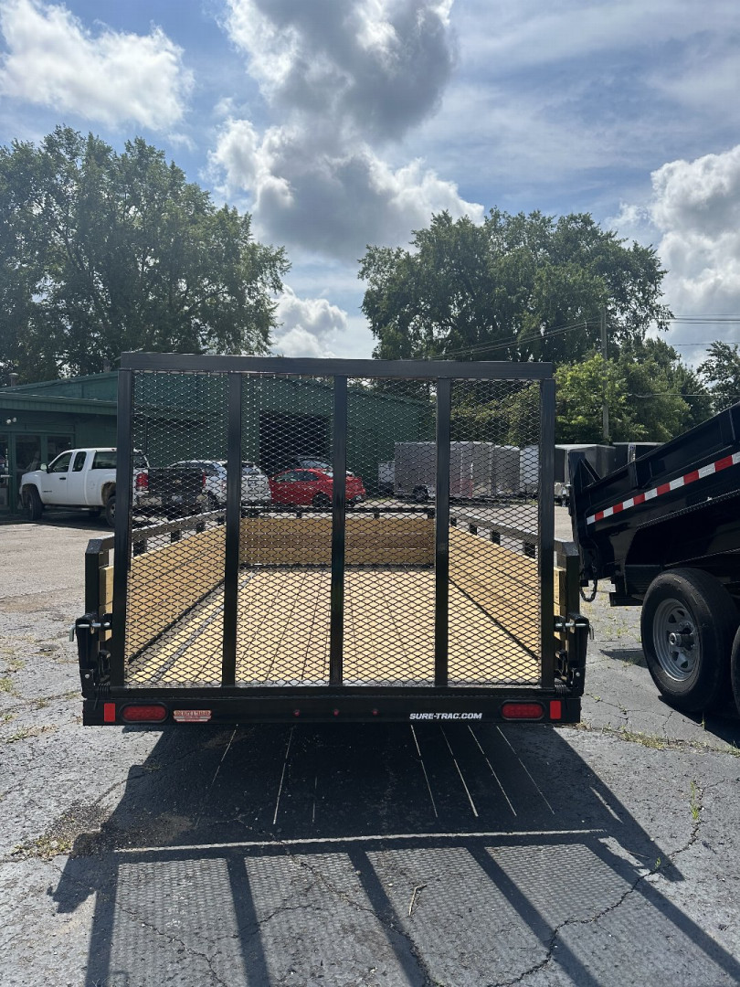 New 6x12 2025 SURE-TRAC ST7212HST-B-030 Utility Trailer