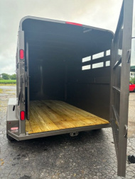 New 14' 2025 CornPro SB-14 7S HORSE/ Stock Combo Trailer