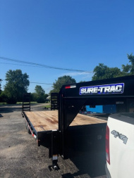 New 8x18+4 2024 Sure-Trac ST102184SDDO-GN-150 DECKOVER Trailer