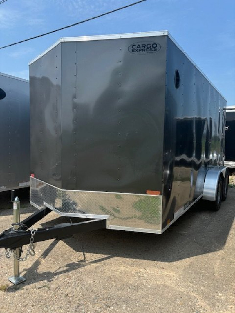 New 7x16 2024 Cargo Express KE8416STSV-070 Cargo / Enclosed Trailer