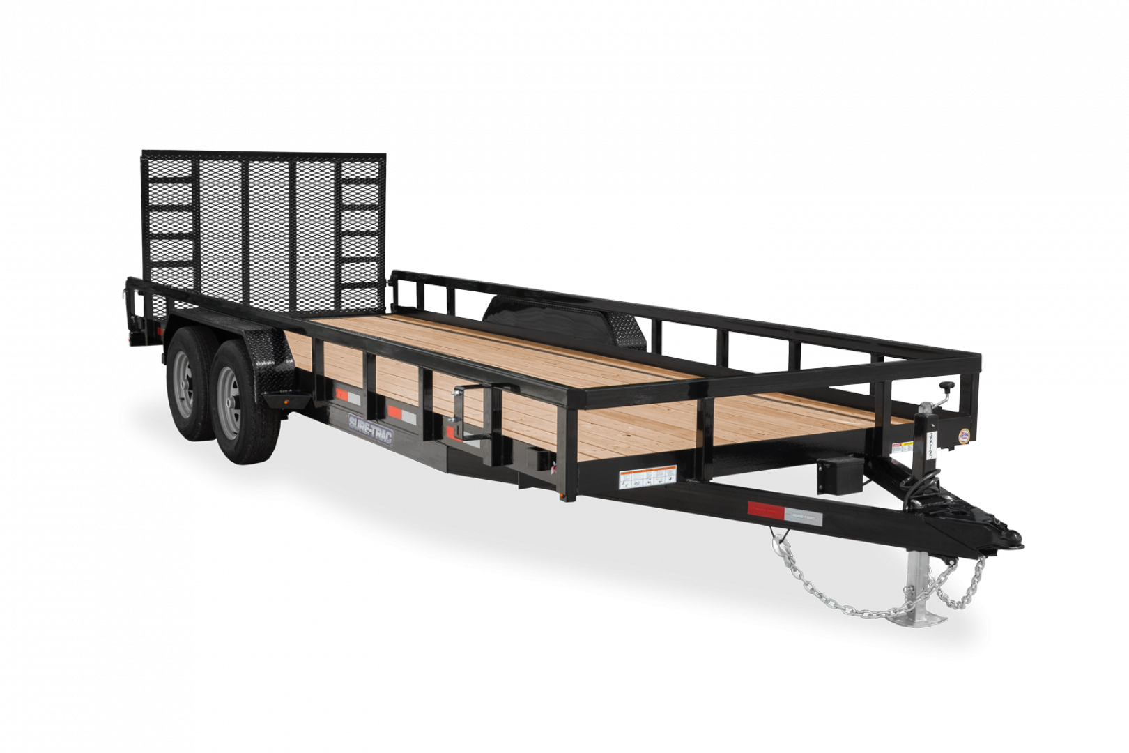 New 7x20 7K 2024 Sure-Trac ST8220TAT-B-070 Utility Trailer