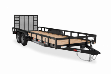 New 72 x12 2024 Sure-Trac Deluxe Landscape Trailer-3k