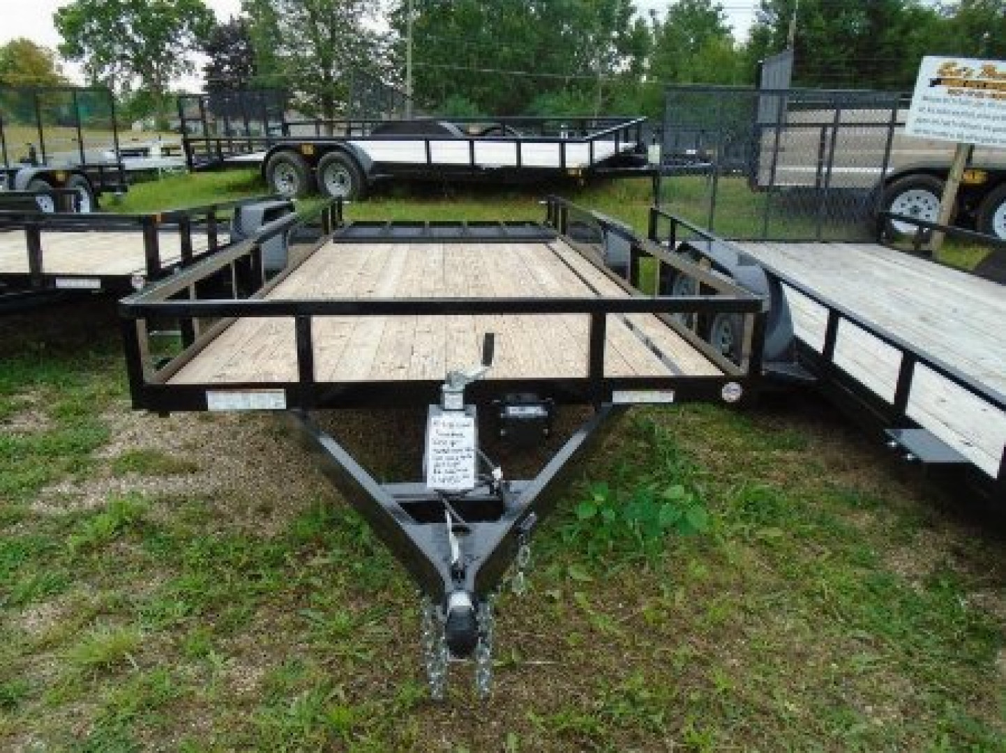 New 2024 Sure-Trac DLX Landscape Trailer-7K