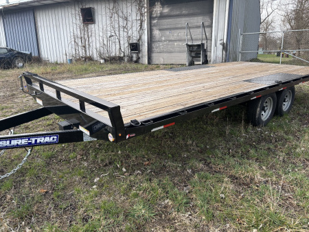 New 8.5x20 2024 Sure-Trac Deckover Trailer 10K