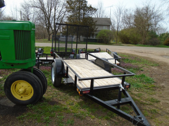 New 2024 GE Trailers 4X8 HD 3K Utility Trailer