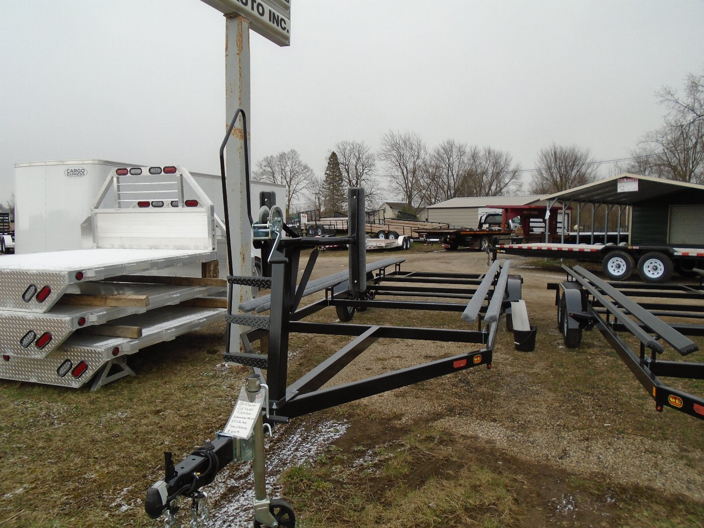 New 24' GE Trailers PT242A Boat Trailer- Pontoon