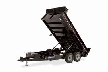 New 2023 Sure-Trac 82 IN x 14 HD Low Profile Dump Trailer  14K Dual Ram