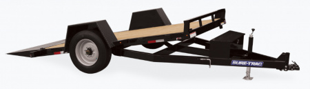 New 2023 Sure-Trac 78 IN x 12 Single Axle Tilt Bed Equipment Trailer  10K