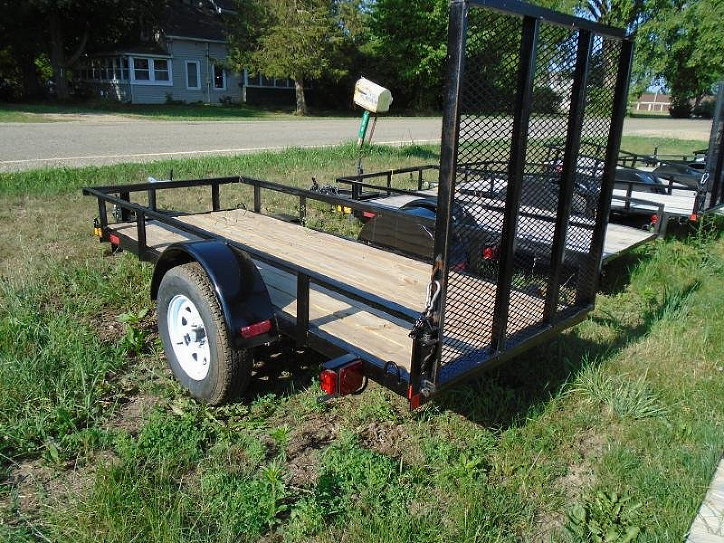 New 2023 GE Trailers 4x10 SA w/ gate Utility Trailer