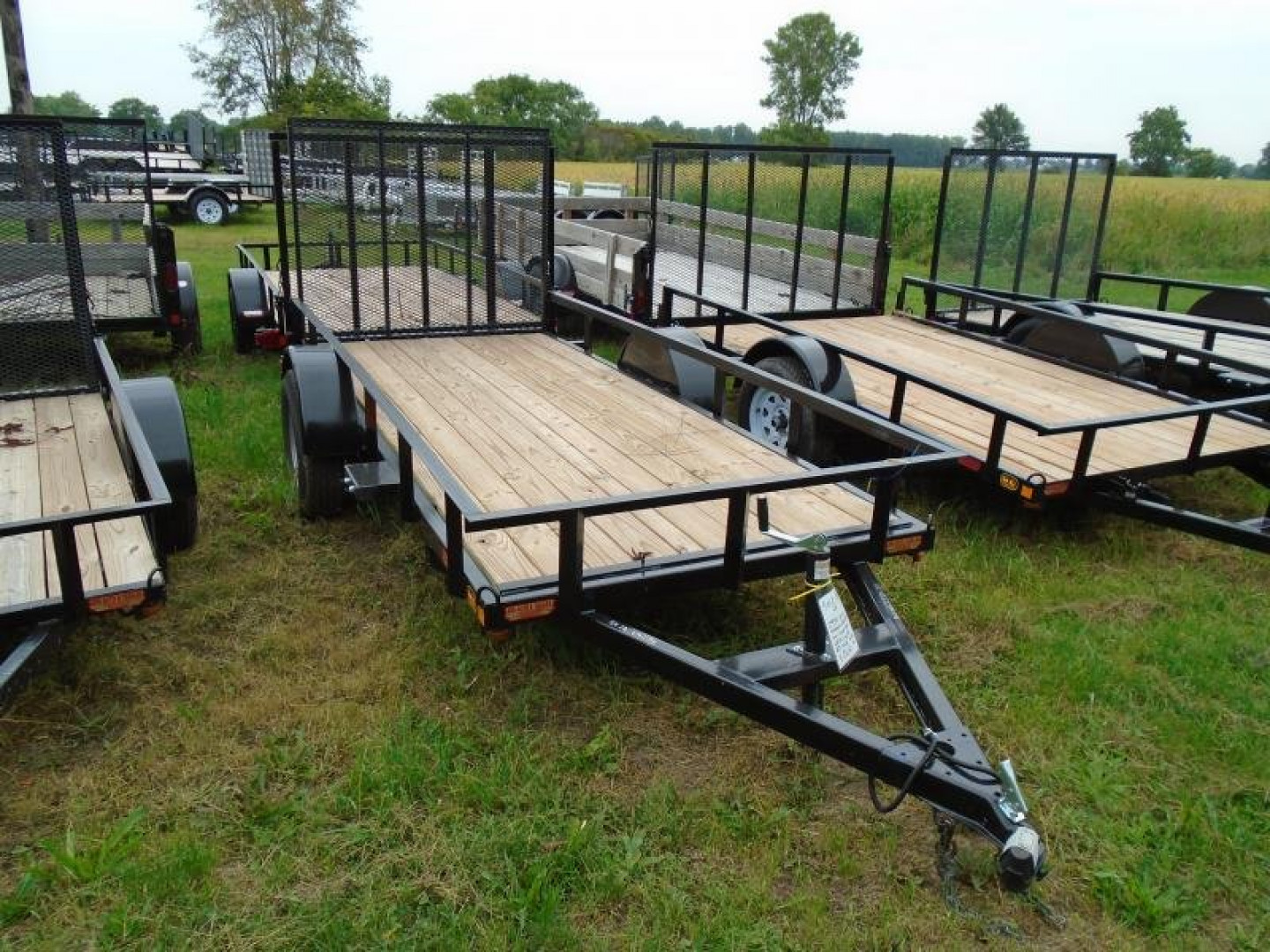 New 2023 GE Trailers 5x12 SA w/gate Utility Trailer