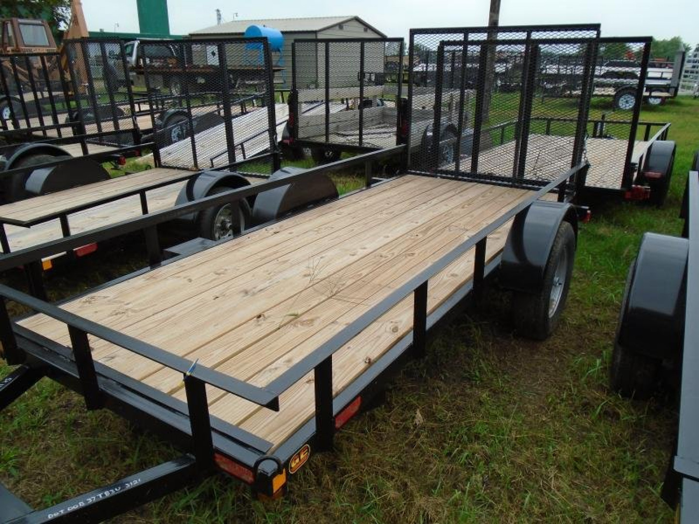 New 2023 GE Trailers 5x12 SA w/gate Utility Trailer