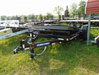 New 2022 Sure-Trac 82"x18' 14K Tilt equipment Trailer