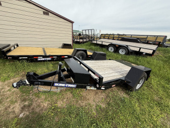 New 2023 Sure-Trac 62 IN x 10 Single Axle Tilt Bed Equipment Trailer  6K