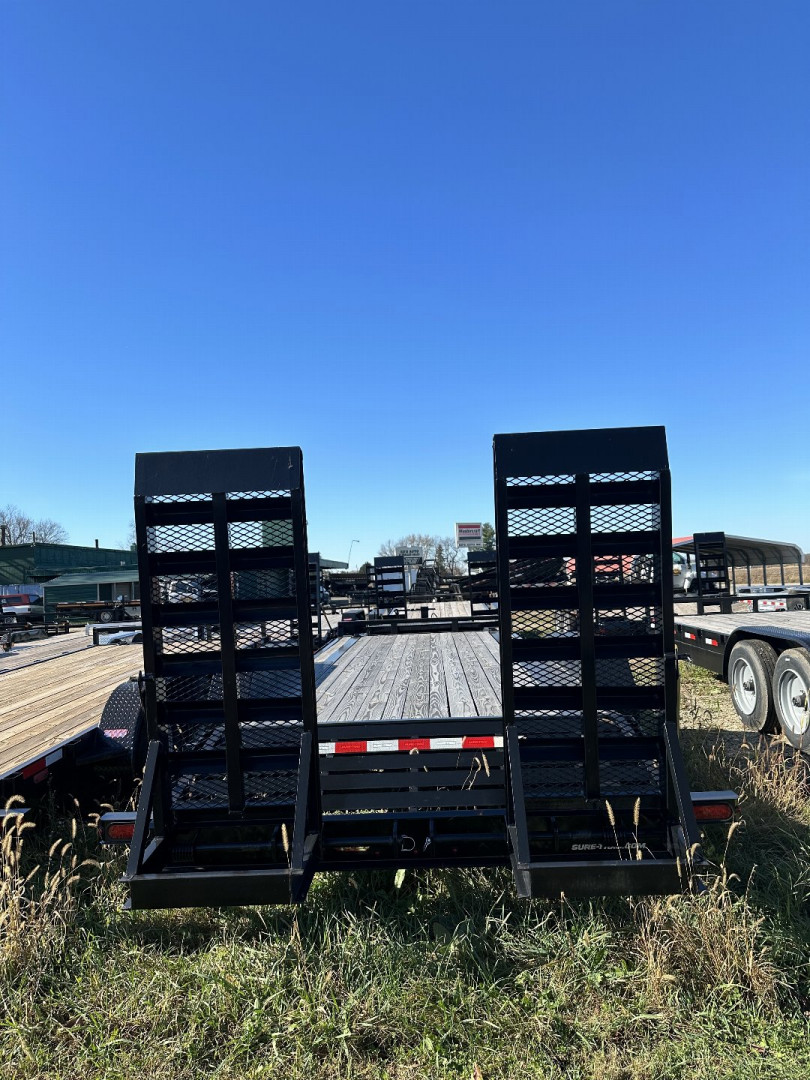 New 2023 Sure-Trac 7 x 20 (17+3) Equipment Trailer  20K