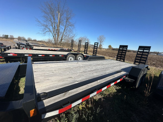 New 2023 Sure-Trac 7 x 20 (17+3) Equipment Trailer  20K