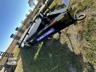 New 2023 Sure-Trac 7 x 20 (17+3) Equipment Trailer  20K