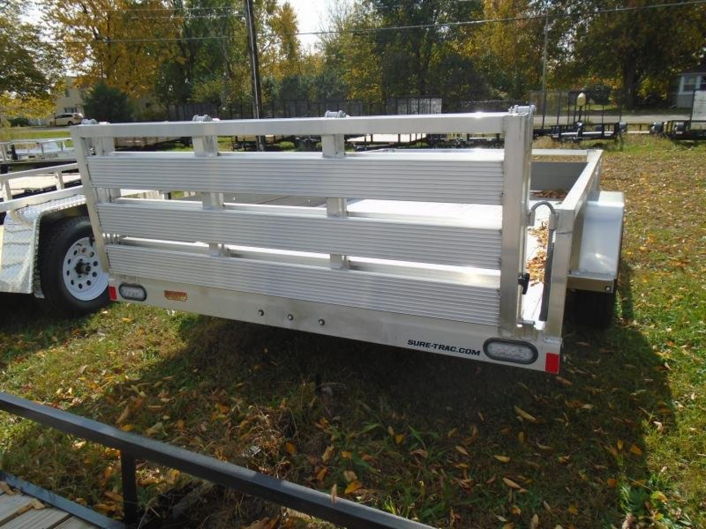 New 2022 Sure-Trac 7 X 12 Aluminum Tube Top Composite Two Board  3K Idler