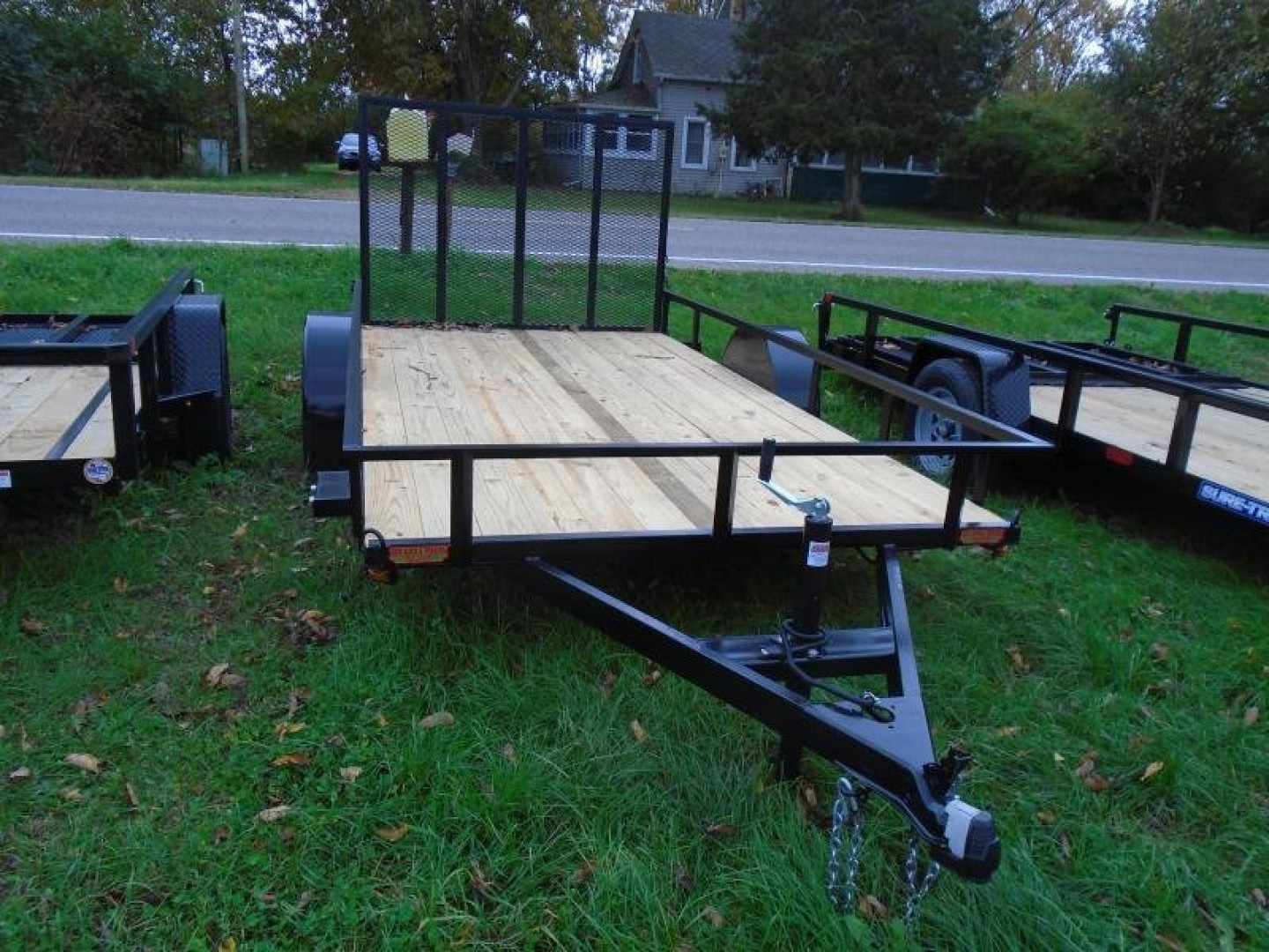 New 2023 GE Trailers 6x12 light duty A frame tongue 2k with gate Utility Trailer